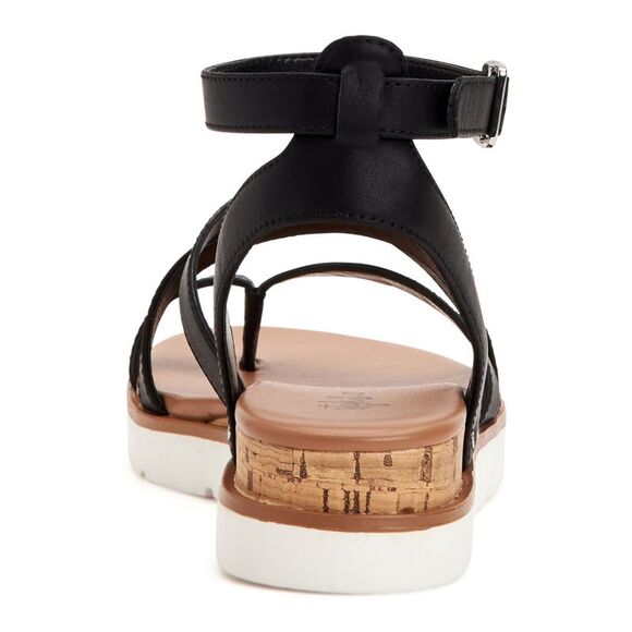 STYLE & COMPANY Womens Black Gladiator Darlaa Round Toe Wedge Sandals 6.5 M - Picture 2 of 4